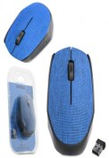 Resim GPTURKGRUP EVEREST KUMAŞ YÜZEY KABLOSUZ MOUSE MAVİ KM-218 