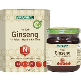Resim Aksuvital Arı Sütü Bal Polen Ginseng Karışımı Normal Doz 