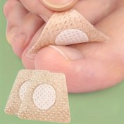 Resim 50 adet Ayak Tırnağı Bakım Stickerları, Tırnaklar için Kalın Koruma, Çift Katmanlı Yapışkan Bant Tasarımı Tırnak Büyümesini ve Görünümünü Teşvik Eder, Ayak Tırnağı Yapışkan Pedleri | Güvenli Uyum Tasarımı | Nefes Alabilen Tırnak Kapakları 