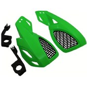 Resim Cloudstore 2 Adet Yeşil Motosiklet El Koruyucu 22mm Dayanıklı Havalandırmalı Motocross 