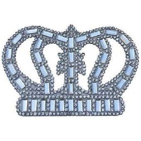 Resim Taç Orta Ütü Ile Yapışan 8X5,5Cm (Hot-Fıx) 21 Adet 