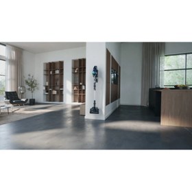 Resim Siemens iQ500 VSM120B Dik Şarjlı Elektrik Süpürgesi 10 YIL MOTOR GARANTİLİ 