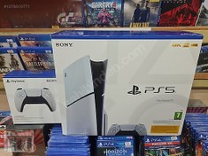 Resim SLIM PLAYSTATION 5 +2.KOL 2YIL GARANTİ FATURALI ADANA OYUN D. A2 