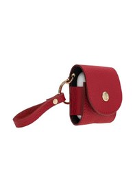 Resim Bouletta Mai Snap Apple Uyumlu AirPods Kulaklık Kılıfı Kırmızı 