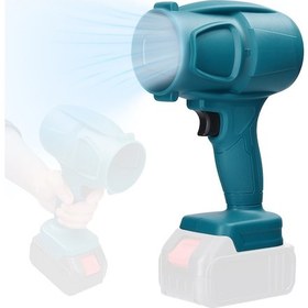 Resim Springsun Taşınabilir Kamp Vantilatörü: Kablosuz Turbofan, Saç Kurutucu Ve Lityum Pil 