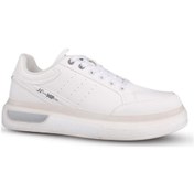 Resim Erkek Günlük Ayakkabı - Beyaz, Tekstil Beyaz 