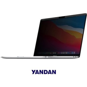 Resim Gld-spt- Newface Apple Uyumlu MacBook Air 13.3 Apple Uyumlu MacBook Manyetik Hayalet Ekran Koruyucu - Siyah 