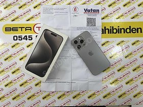 Resim Apple iPhone 15 Pro İkinci El TR | 256 GB | Natürel Titanyum 