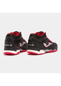 Resim Joma VBLOCK - Unisex Siyah Kırmızı Voleybol Ayakkabısı - VBLOKS23 Siyah 