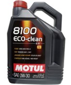 Resim Motul 8100 Eco-clean Sae 0w-30 4 Zamanli %100 Sentetik Synthese-technology Yuksek Performansli 5 Litre 