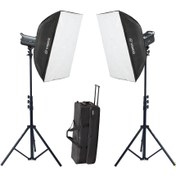 Resim Visico Led-200ST 2’li Video Led Işık Seti (200W) 