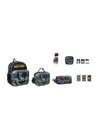 Resim Anaokulu Çantası Kabartmalı Set 11 Parça Siyah 