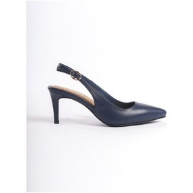 Resim Mubiano Hakiki Deri Collection Kadın Topuklu Stiletto & Ayakkabı Lacivert -mcrgn80124-lcv Lacivert 