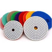 Resim Sones Mermer Granit Fayans Taşlama Parçası 80mm100mm Yumuşak Taşlama Parçası Su Değirmeni Taşı Parlatma 