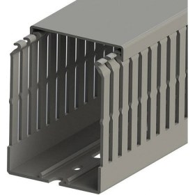 Resim Mutlusan 60X80 Kablo Kanalı (Delikli)(Gri) (1 Metre) 