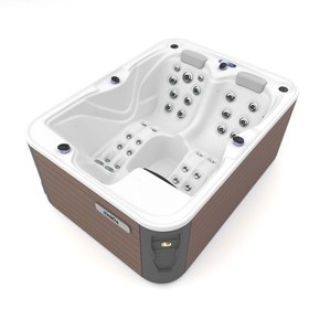 Resim SPA Jakuzi | 200x150cm | 3 Kişilik | Sanacryl - 200x150 / Kahverengi / 3 Kişilik 