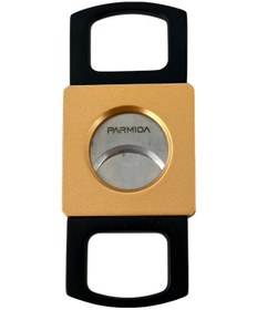 Resim Parmida Siyah-gold Metal Puro Makası Kesici - Tr8325 