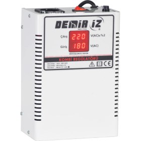 Resim Demiriz 1000 VA Mikro İşlemcili Kombi Voltaj Regülatörü 