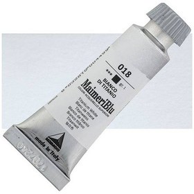 Resim Maimeri Blu Tüp Sulu Boya 12 Ml S1 No 018 Titanium White 