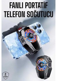 Resim Flzdgnkr Telefon Soğutucu Fanlı Güçlü Motor Radyotör Soğutucu 