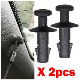 Resim Lasonstiges 2 Opel Vauxhall Mokka X 2013 - 2019 Paket Raf Dize Yük Tutucu Bagaj Kapağı Pivot Klips 95129884 14 2015 2016 2017 2018 