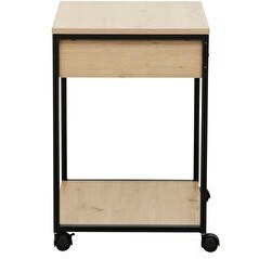 Resim Adore Mobilya Multi Çekmeceli Keson - Ceviz / Siyah 40x40x60 CM 