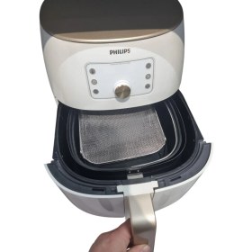 Resim Popüler Philips Airfryer XXL HD9870/20 7.3 L Uyumlu Buhar Izgarası ve Yağ Önleyici Aparat 