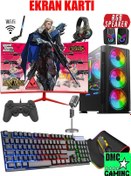 Resim DMC N13x(GTA 5) I5 3470 16gb Ram 1tb Hdd 256gb Ssd Gt740 4gb 23.8'' Oyuncu Masaüstü Bilgisayar 