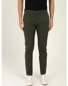 Resim Tom Free Store Erkek Likralı Esnek Kumaş Pamuklu Yumuşak Dokulu Chino Pantolon Haki 