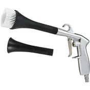 Resim Dofolink Alüminyum Alüminyum Plastik Amerikan Bağlantı Açık Hava Fişi İle Yüksek Basınçlı Pnömatik Fırçalı Ve Trompetli Araç İç Dolu Temizleme Silahı 