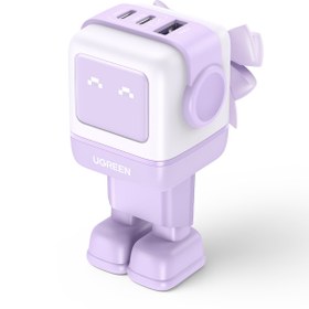 Resim Ugreen Nexode Rg 65W Robot Gan Hızlı Şarj Cihazı Mor - 35291 