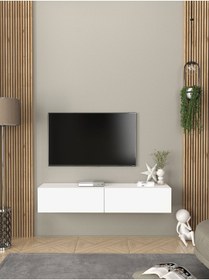 Resim Dorpek Jorah Tv Sehpası 135 Cm Beyaz 