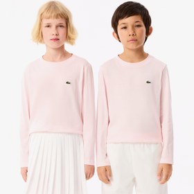 Resim Lacoste Classic Çocuk Pembe T-Shirt 