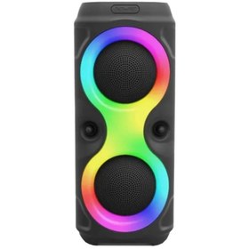 Resim Kensa Yüksek BASS Mobile Multimedia Speaker Işıklı Büyük Boy Hoparlör Bluetooth 