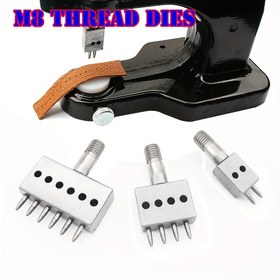 Resim El Presi için 4/5/6/8mm Aralıklı Sahte Deri Delme Matkapları, Yuvarlak Dikiş Kesim Sahte Deri Zımba Aletleri 