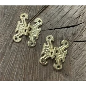 Resim Dmr Sarı Kelebek Menteşe Tavla ve Kutu Menteşesi 4cm 100ADET 