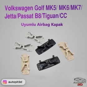 Resim Volkswagen Golf Mk5/ Mk6/mk7/jetta/passat B8/tiguan/cc Uyumlu Airbag Kapak 