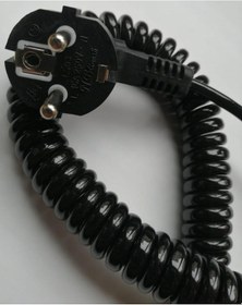 Resim 3x0.50 Mm Ucu Açık Spiral Power Kablosu 2.5 Metre 