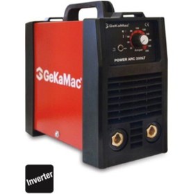 Resim GeKa Inverter Kaynak Makinası 200 Amper Ge-ka Rutil 2.50mm Elektrod (25Lİ) Plastik Maske Tel Fırça 