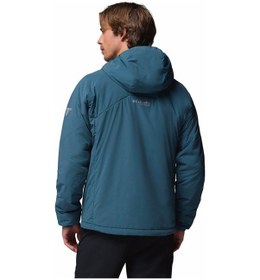Resim Columbia Silver Leaf Lite Hooded Jacket Erkek Outdoor Softshell Mont Wo0604-429 Mavi 
