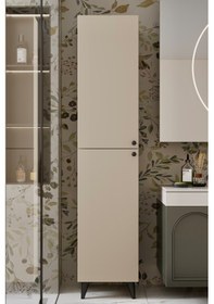 Resim Ramses Çok Amaçlı Dolap - Kiler Dolabı - Banyo Dolabı - Ayakkabılık - Mutfak Dolabı Mdf Kumtaşı 