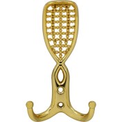 Resim Badem10 Osmanlı Portmanto Vestiyer Duvar Askısı Dolap Elbise Askılığı Gold 