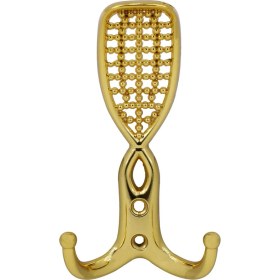 Resim Badem10 Osmanlı Portmanto Vestiyer Duvar Askısı Dolap Elbise Askılığı Gold 