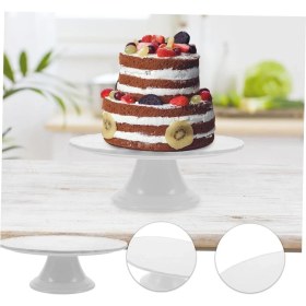 Resim Teknotrust Narkalıp Pasta Sıvama Standı, Beyaz 33 cm 