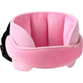 Resim Xindoker Bebek Araba Güvenlik Koltuğu Baş Desteği - Uyku Yardımcı Kısa Ve Dayanıklı Pembe Baş Yastığı 