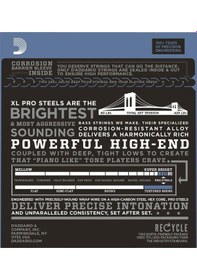 Resim D'addario Eps220 Xl Prosteels Serisi Bas Gitar Tel Seti Long Sca 