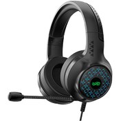 Resim GTX Naja K03-402 USB + Jack RGB Siyah Oyuncu Kulaklığı GTX