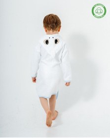 Resim Dinazorlu Bornoz Beyaz 