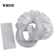 Resim Beyaz 1 Rulo Çok Renkli Şerit Pimi Şerit Steamline Çift Hat Bant Araba Vücut Çıkartması Vinil Yapışkan Araba 