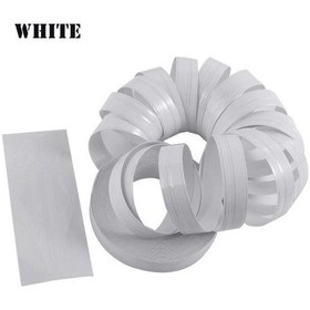 Resim Beyaz 1 Rulo Çok Renkli Şerit Pimi Şerit Steamline Çift Hat Bant Araba Vücut Çıkartması Vinil Yapışkan Araba 